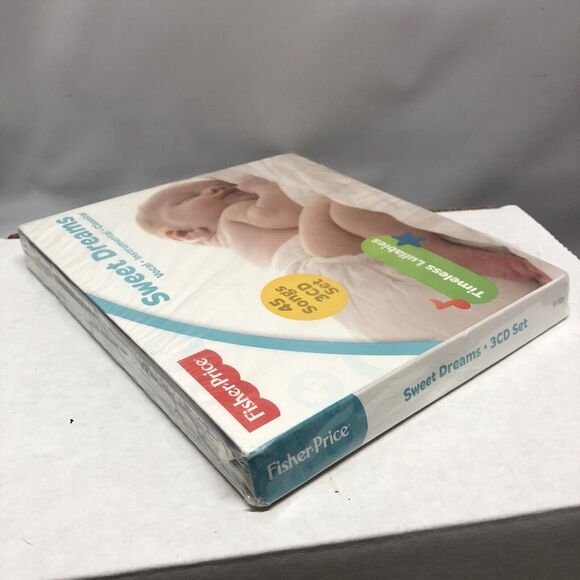 Fisher-Price Sweet Dreams Timeless Lullabies 45 Songs 3 CD Set Sealed NEW - Picture 3 of 4